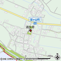 遠生寺周辺の地図