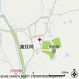 兵庫県三田市波豆川629周辺の地図