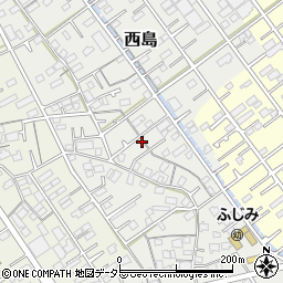 静岡県静岡市駿河区西島312-20周辺の地図