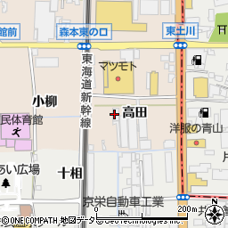 株式会社田中工務店　資材センター周辺の地図