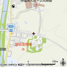 兵庫県姫路市夢前町塩田207周辺の地図