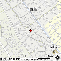 静岡県静岡市駿河区西島312周辺の地図