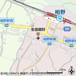 兵庫県三田市下相野392周辺の地図