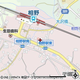 兵庫県三田市下相野319-1周辺の地図