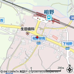 兵庫県三田市下相野369-3周辺の地図