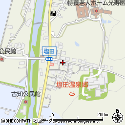 兵庫県姫路市夢前町塩田171周辺の地図