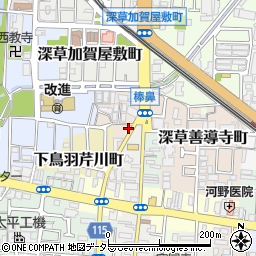 京都府京都市伏見区加賀屋町717周辺の地図