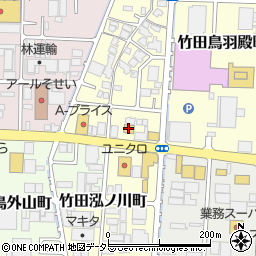 ゴルフパートナー京都南インター店周辺の地図