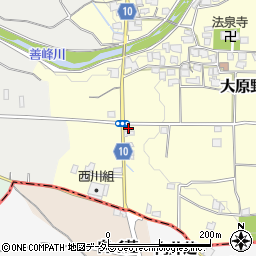 京都府京都市西京区大原野石見町211-1周辺の地図