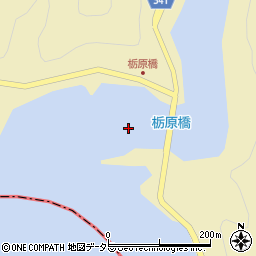 栃原橋周辺の地図