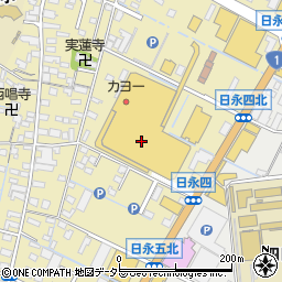 カヨーショッピングセンター　清芳園周辺の地図