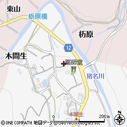 兵庫県川辺郡猪名川町木間生4-2周辺の地図