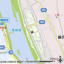 兵庫県たつの市新宮町吉島850-55周辺の地図