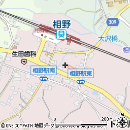 兵庫県三田市下相野319-16周辺の地図