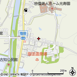 兵庫県姫路市夢前町塩田195周辺の地図