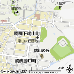 京都府京都市伏見区醍醐上端山町11周辺の地図