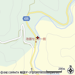 愛知県新城市作手高松柿平周辺の地図