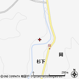 愛知県新城市富保荒井前周辺の地図