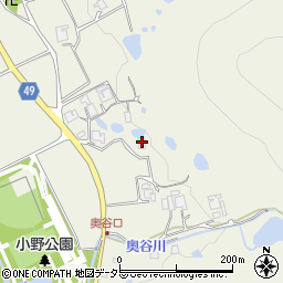 兵庫県三田市小野138周辺の地図