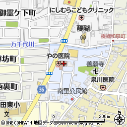 京都府京都市伏見区醍醐南里町30周辺の地図