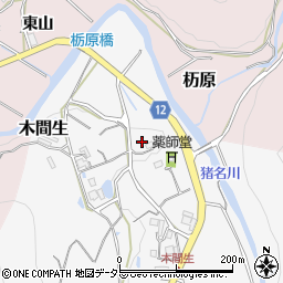 〒666-0223 兵庫県川辺郡猪名川町木間生の地図