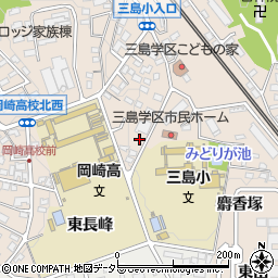 世界救世教岡崎いづのめセンター周辺の地図