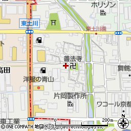 京都府京都市南区久世東土川町150-5周辺の地図