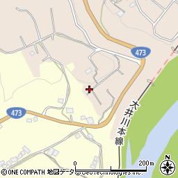 静岡県島田市川根町抜里1905周辺の地図