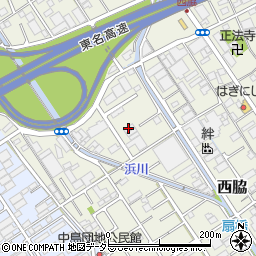 榛南建材　静岡営業所周辺の地図