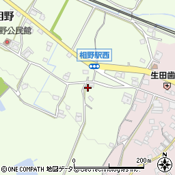 兵庫県三田市上相野232周辺の地図