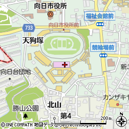 京都競輪労組周辺の地図