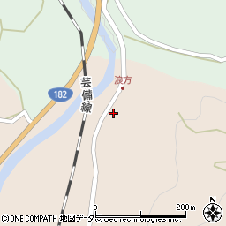 岡山県新見市哲西町矢田114周辺の地図