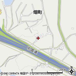 兵庫県加西市畑町1976周辺の地図
