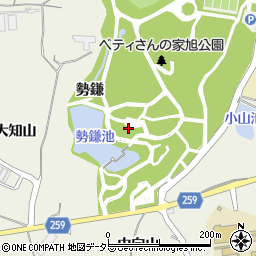 旭公園トイレ４周辺の地図
