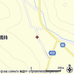 兵庫県姫路市夢前町護持1152周辺の地図