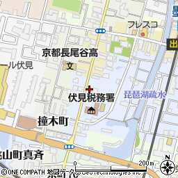 京都府京都市伏見区鑓屋町1069周辺の地図