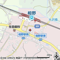兵庫県三田市下相野329周辺の地図
