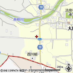 京都府京都市西京区大原野石見町185周辺の地図