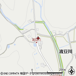 兵庫県三田市波豆川693周辺の地図