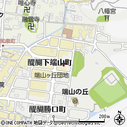 京都府京都市伏見区醍醐上端山町11-15周辺の地図