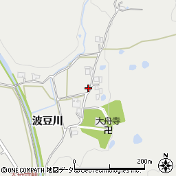 兵庫県三田市波豆川614周辺の地図