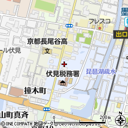 京都府京都市伏見区鑓屋町1067周辺の地図