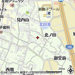 愛知県知多市大草間瀬口周辺の地図