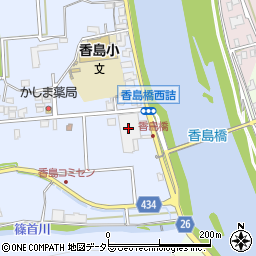 株式会社やぎ　香山工場周辺の地図