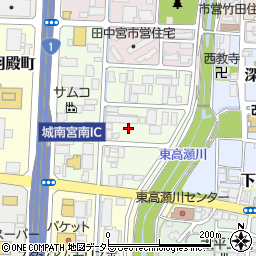 京都府京都市伏見区竹田藁屋町周辺の地図