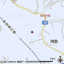 伊東川奈八幡野線周辺の地図