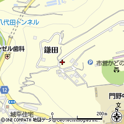 静岡県伊東市鎌田1261-20周辺の地図