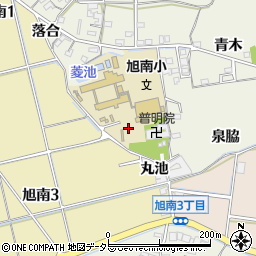 愛知県知多市金沢（向山）周辺の地図