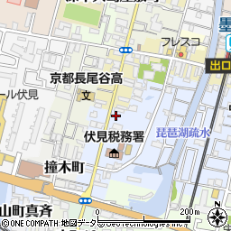 京都府京都市伏見区鑓屋町1065-1周辺の地図
