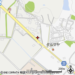 兵庫県加西市畑町21-4周辺の地図